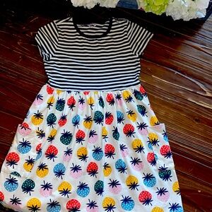 Hannah Andersson size 8 strawberry dress